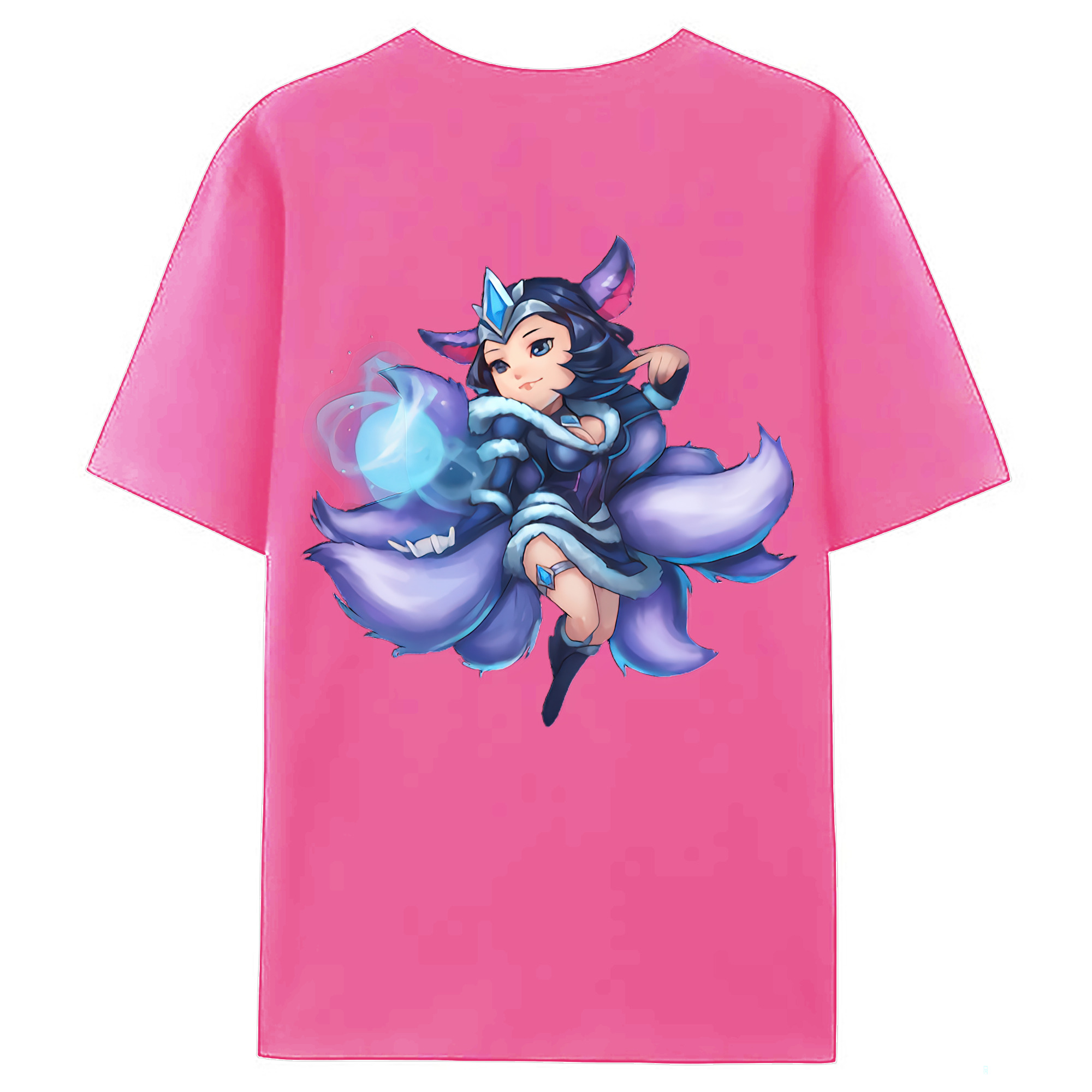 （画像用） リーグ・オブ・レジェンド League of Legends LOL レディース半袖Tシャツ(バックプリント)
